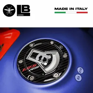 Adesivo 3D Personalizzato per Protezione Tappo Serbatoio con Logo per Aprilia RS 125, Uso Decorativo - Product Image 3