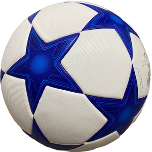 Fabricant de ballons de sport personnalisés en cuir écologique de haute qualité cousus en PVC PU Taille 5 Ballon de football de match officiel - Product Image 6