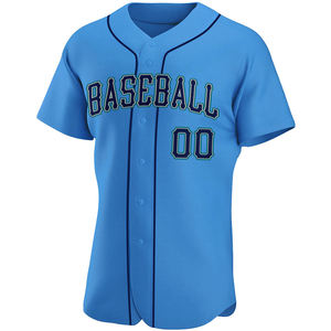 Uniforme de béisbol personalizado conjunto camisas bordado béisbol Jersey sublimación Logo estampado tira béisbol Softball desgaste - Product Image 3