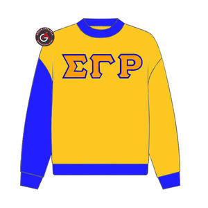Sigma Gamma Rho Sorority Embroidery Women <b>Crewneck</b> Sweatshirt | SGRho Sorority Embroidered Ladies Custom Style <b>Crewneck</b> - Product Image 6