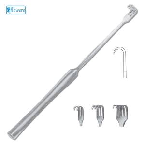 Retractor traqueal de acero manual Base Instrumento quirúrgico Retractor traqueal - Product Image 1