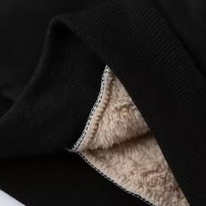 Otoño e Invierno 3D en relieve 100% algodón suéter suelto hombres mujeres de dos piezas Sudadera con capucha conjunto en estilo informal de punto - Product Image 2