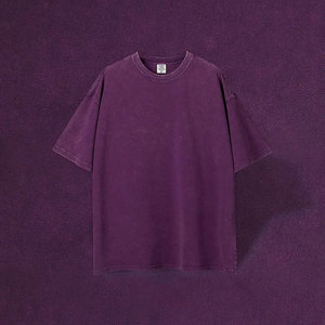 Camiseta de Hombre Personalizada Estilo Vintage, Efecto Desgastado, 100% Algodón Pesado, Tejido Grueso, Ecológica - Product Image 2