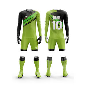 2024 nouveau jeu d'uniformes de gardien de but de football personnalisé de haute qualité fabrication de Offre Spéciale en gros - Product Image 4