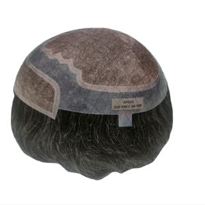 Apolo Model Kinky Straight and Deep Wave Toupee Peluca Remy Hair Grade para hombres-Colección de cabello indio de Bangladesh - Product Image 1