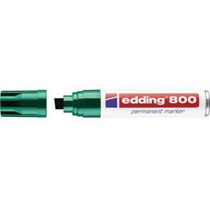 Rotulador Permanente Verde Edding 800, Tamaño 4-12 mm, Duradero y Versátil - Product Image 1