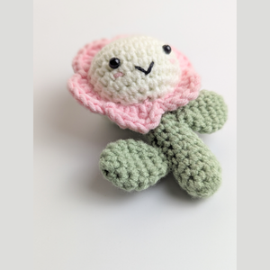 พวงกุญแจถักโครเชต์ทำมือแบบกำหนดเอง amigurumi น่ารักเป็นมิตรกับสิ่งแวดล้อมของขวัญสแตนเลสโดย JNC macrame - Product Image 2