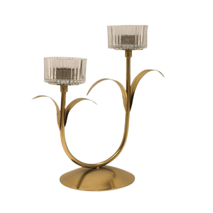 Bougeoir votif en métal fait à la main Design de luxe couleur or fini support votif en métal pour la décoration de fête de mariage - Product Image 5