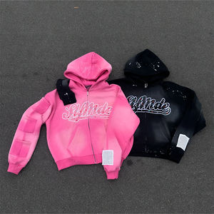 เสื้อสเวตเชิ้ตทรงบ็อกซี่แบบครอปสำหรับผู้ชาย OEM พรีเมียม สไตล์สตรีทแวร์สำหรับฤดูหนาว พร้อมปักโลโก้ตามสั่ง ระบายอากาศได้ดี พิมพ์ลาย DTG DTF ปรับแต่งได้ - Product Image 6