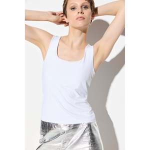 Top Elástico con Cuello Cuadrado y Tirantes Anchos 01009 - Product Image 2