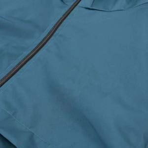 Veste coupe-vent en nylon de haute qualité pour hommes, taille plus, design personnalisé, réfléchissante, jogging, fermeture éclair, imperméable, coupe-vent - Product Image 6