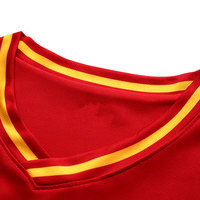 Günstige Hochwertige Fußballtrikots Maßgeschneiderte Unisex-Teamtrikots 100% Polyester mit Wärmeübertragung Schnelltrocknend