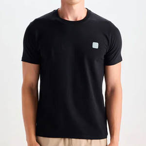 T-shirt unisexe uni coupe régulière pour hommes T-shirts personnalisés par sublimation - Product Image 4