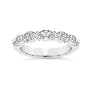 แหวนเพชรแกรนด์ยูนีค เพชรเลี้ยงในห้องปฏิบัติการ 0.33 กะรัต น้ำหนักรวม 14K ทองคำแท้ สี FG ความสะอาดระดับ VS 14 เพชร ดีไซน์ปรับแต่งได้ - Product Image 2