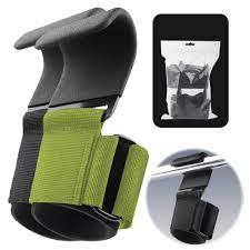 Logo personnalisé Sangles de poignet de levage à usage intensif Booster Power Hook Pull up Deadlift Straps Grips Crochets d'haltérophilie rembourrés - Product Image 4