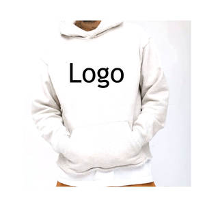 Buy <b>Men</b> High Quality <b>Thick</b> Clothing Oversized <b>Hoodies</b> Custom Logo Cotton Heavyweight Unisex Basics Cotton Blended <b>Hoodies</b> - Product Image 2
