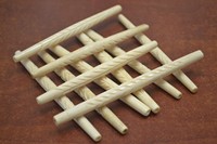 Pipes à cheveux en os naturel blanc, écologiques, faites sur mesure, style ange, 10-30 mm, faites à la main, haute qualité, toucher réel, Omar Creations