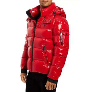 Chaqueta de Plumón Impermeable para Hombre, Talla Grande 5XL, Chaqueta de Calle con Capucha, Chaqueta de Invierno Holgada para Exteriores, Chaqueta de Plumón para Hombre - Product Image 5