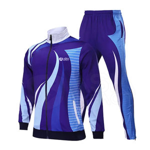 Chándal Deportivo Sublimado Transpirable de Alta Calidad para Hombre, Talla Grande, Ropa Deportiva Urbana de Otoño - Product Image 1