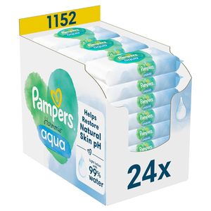 Toallitas Húmedas Pampers Harmonie Aqua, 24 Paquetes de 48 Toallitas Húmedas, 1152 Toallitas Húmedas - Product Image 3