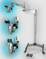 ORL SURGICAL MICROSCOPE 3 ÉTAPE LED PORTABLE MONTABLE OPÉRATOIRE MICROSCOPE...