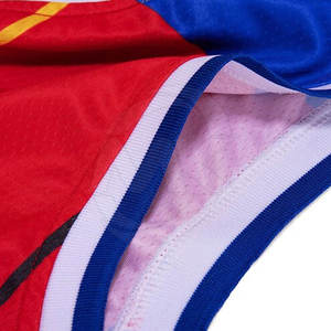 2023ชุดบาสเก็ตบอลชุดบาสเก็ตบอลแขนกุดย้อมสีล้วน - Product Image 4