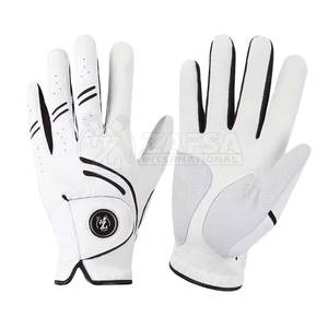 Guantes de golf de cuero genuino de calidad superior duraderos 2025 Guantes deportivos OEM de bajo precio con excelente diseño - Product Image 1