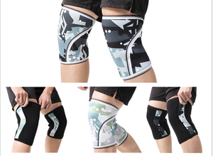 Genouillère en néoprène, soutien et soulagement du genou, compression, tension de 7mm, personnalisée - Product Image 6