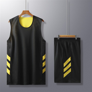 Traje de baloncesto Reversible para hombre 2025, ropa deportiva de secado rápido, ropa deportiva de doble cara, camisetas de baloncesto, conjunto de pantalones cortos, uniformes - Product Image 3