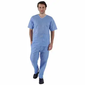 일회용 스크럽 병원 유니폼 외과 가운 환자 가운-MDR 의료 기기-높은 보호 개인 보호 장비