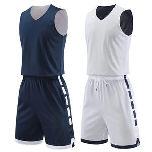 Chaleco de baloncesto reversible informal para hombre, traje corto, ropa deportiva transpirable de punto para exteriores para niños y jóvenes - Product Image 4