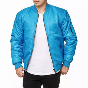 Blouson d'aviateur personnalisé de qualité pour hommes tissu satiné broderie chenille baseball veste d'aviateur Letterman pour hommes - Product Image 5