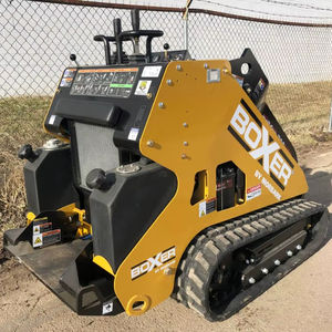 รถตักล้อยางขนาดเล็ก High Performance Boxer 700HDX พร้อมเครื่องยนต์ Kubota รถตักตีนตะขาบขนาดกะทัดรัด สำหรับงานก่อสร้าง งานฟาร์ม งานจัดสวน พร้อมปั๊มและมอเตอร์ - Product Image 1