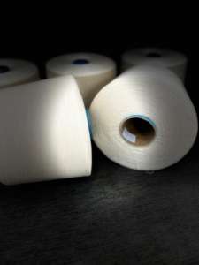 เส้นด้ายฝ้ายหวี100% สำหรับการถักและทอผ้ารูปแบบดิบ - Product Image 4