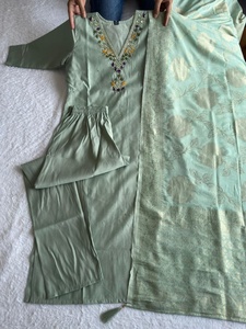 Kurti PANT and dupatta ผู้หญิงแฟชั่นผู้ผลิตและซัพพลายเออร์จาก surat - Product Image 2