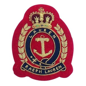 Badges brodés à la main sur mesure avec détails en fil de soie, qualité supérieure, style officier - Product Image 2