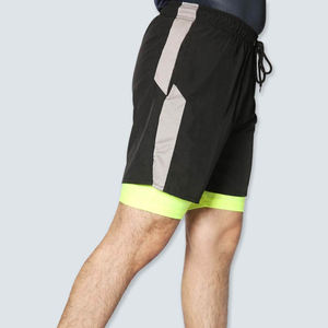 Top tendance meilleur été mode hommes Leggings avec short tenue décontractée durable confortable et respirant coton hommes Shorts - Product Image 2