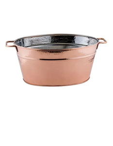 High Quality Stainless Steel Hammered Beverage Tub Wine Cooler for Parties and <b>Champagnes</b> Quality Ice <b>Bucket</b> - Product Image 1