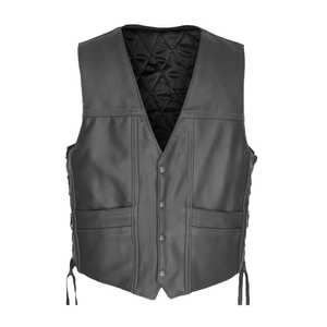 Chalecos grises de alta calidad para hombre, cuello en V de cuero transpirable, 2 lados, servicio OEM, estilo formal de verano, venta al por mayor, pedido a granel - Product Image 1