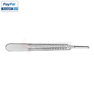 Poignées de scalpel chirurgical haut de gamme n ° 4 Options jetables et réutilisables en acier inoxydable de haute qualité Fournisseur de confiance Poignées BP - Product Image 2