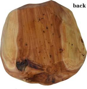 Bol de service à bonbons écologique sculpté en racine de bois naturel fait à la main créatif (9 "-10") - Product Image 2