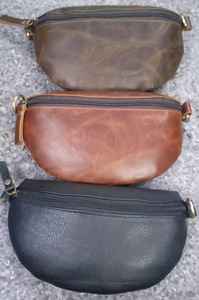 Sacs de taille pour dames Ceinture réglable Sacs de poitrine de luxe en cuir de haute qualité Sac banane pour femmes LFP-0022 - Product Image 5