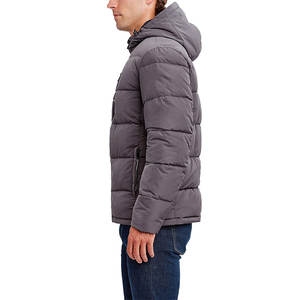 Chaqueta Ligera con Cierre de Cremallera, Acolchada con Plumas, Cortavientos, para Invierno, Diseño Personalizado, Tallas Grandes, Material de Primera Calidad - Product Image 5