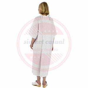 Bata de paciente quirúrgica de poliéster de algodón más vendida para batas de paciente personalizadas de hospital para hombres y mujeres - Product Image 5