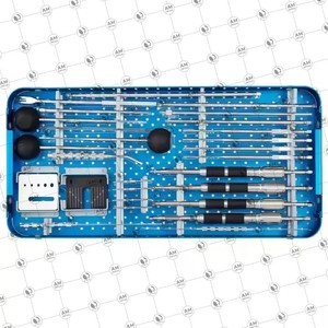 Système professionnel de fixation spinale, kit d'instruments polyaxiaux transpédiacrques pour arthrodesis - Product Image 4