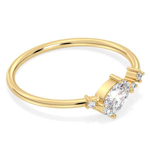 REYES-Anillos de Moissanita de Plata de Ley 925 para Mujer, Joyería de Boda Personalizada, Regalo de Compromiso - Product Image 3