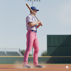 Vente directe d'usine, prix raisonnable, pantalon de baseball, nouveau style, vêtements de sport pour hommes, pantalon de baseball fabriqué au Pakistan - Product Image 3