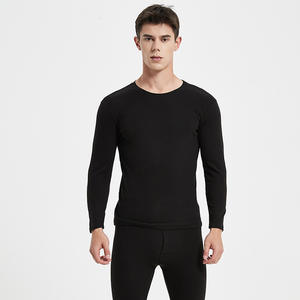 Men's Long Sleeve Merino Wool Canvas <b>Shirt</b> Casual Slim Style Stand Collar Front Embroidered Logo Winter Zipper OEM Service - Product Image 6