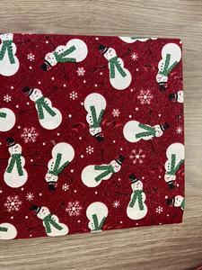 100% cotton đa mục đích lễ hội màu đỏ/màu xanh lá cây Vải dệt hoa văn với long lanh bền 112x300 cm phong cách đồng bằng - Product Image 5