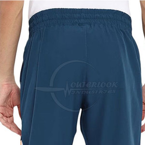 กางเกงวอร์มสำหรับเล่นกีฬาพลัสไซส์ของผู้ชายผ้าคอตตอนน้ำหนักเบาลายกลางเอวตรงสำหรับใช้งานกลางแจ้งออกแบบโลโก้ได้ตามต้องการ - Product Image 5